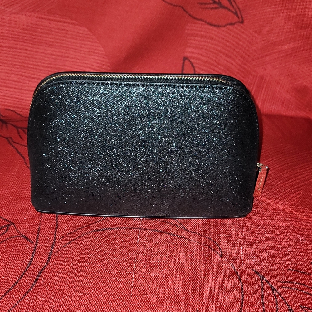 kate spade Black Glitter Cosmetic Bag - Picture 6 of 7